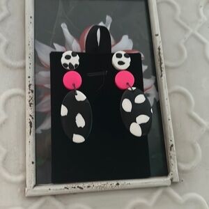 Philip Condrey ceramic earrings